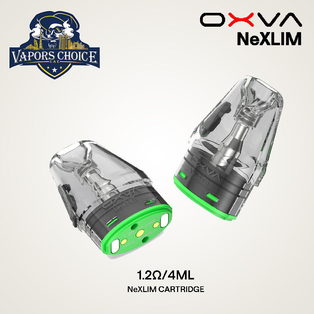 OXVA  NeXLIM (TOP FILL) REPLACEMENT PODS 1.2 Ohm UAE Al Sharjah